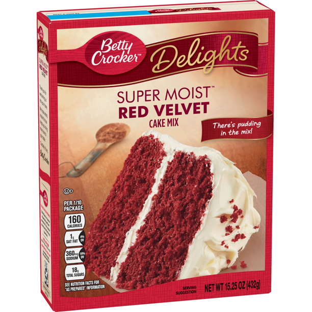 レッドベルベット Red Velvet ベティクロッカー ケーキミックス